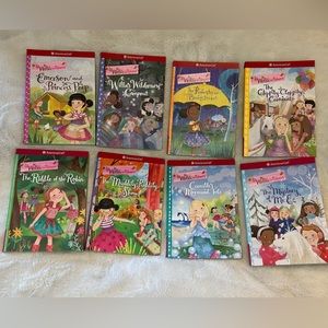 Set of 8 American Girl WellieWisher chapter books